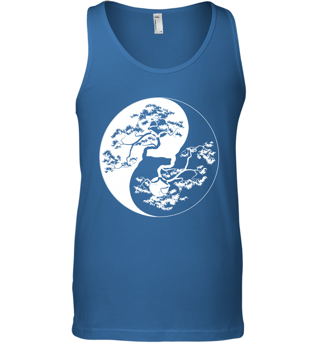 Yin Yang Tree Shirt Tank Top Tank Top Royal