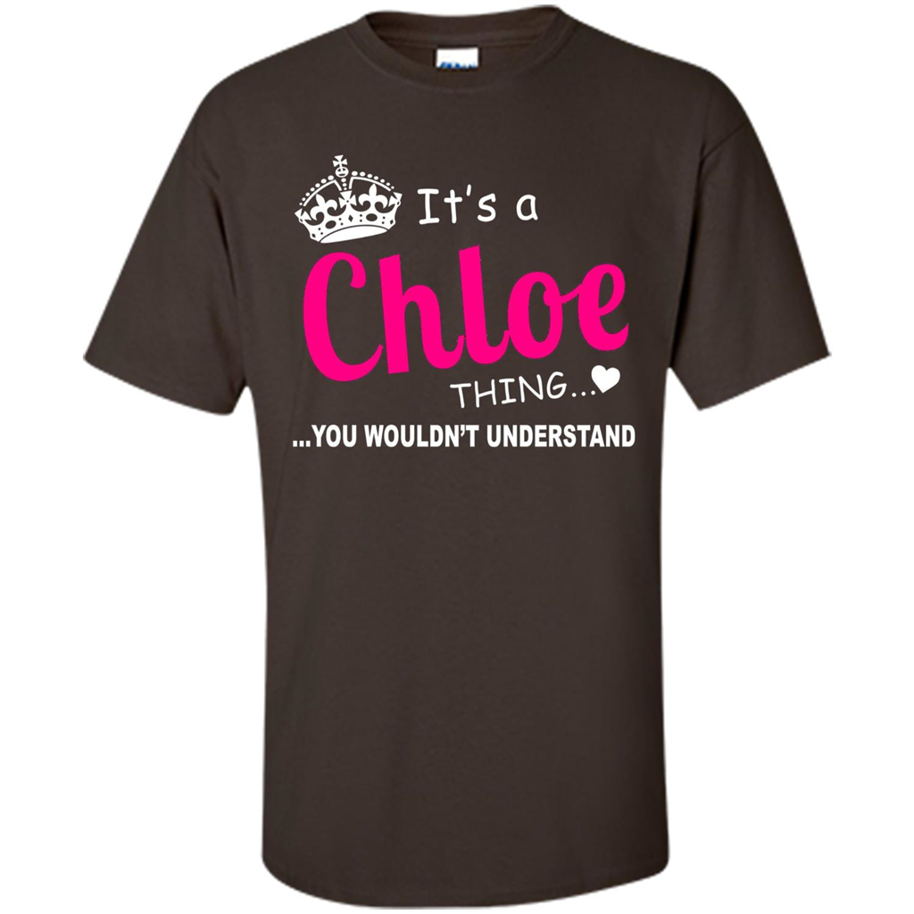 It's Chloe Thing T-shirt Dark Chocolate