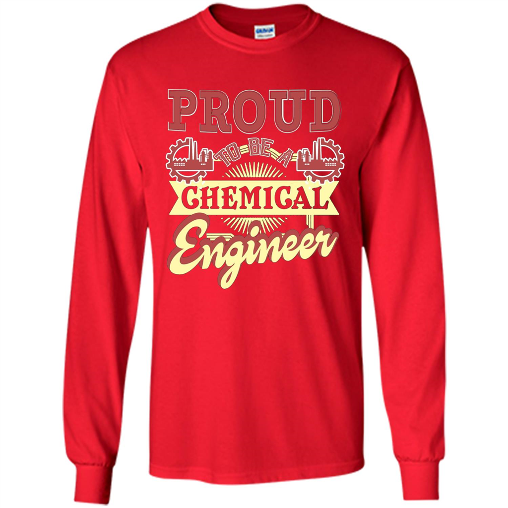 Chemical Engineer T-shirt - Proud Chemical Engineer Red