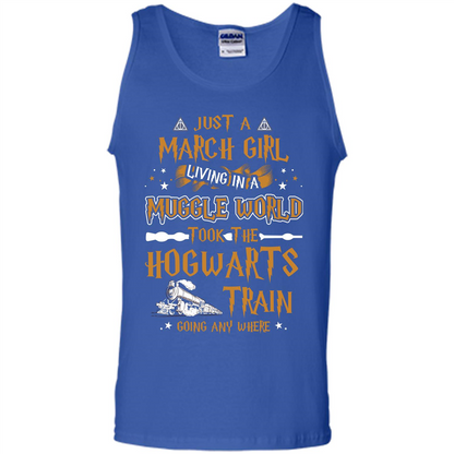 Harry Potter T-shirt Just A March Girl Living In A Muggle World