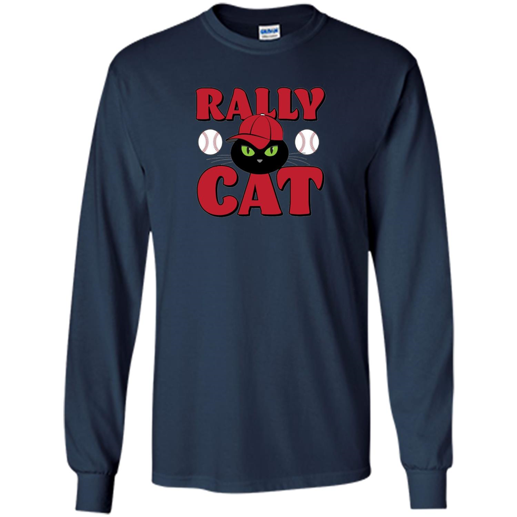 Rally Cat Baseball T-shirt