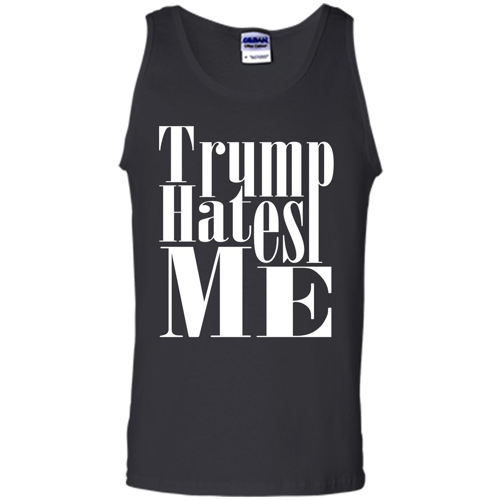 President America Hates Me T-shirt Black