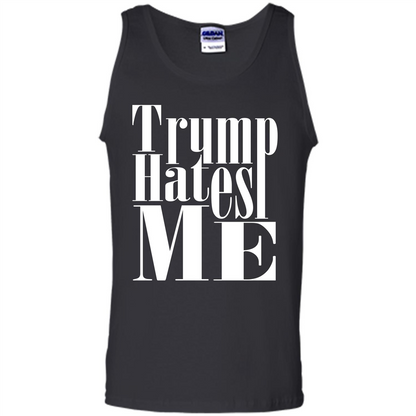 President America Hates Me T-shirt Black