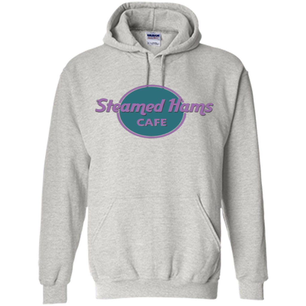 Steamed Hams Cafe T-shirt Ash