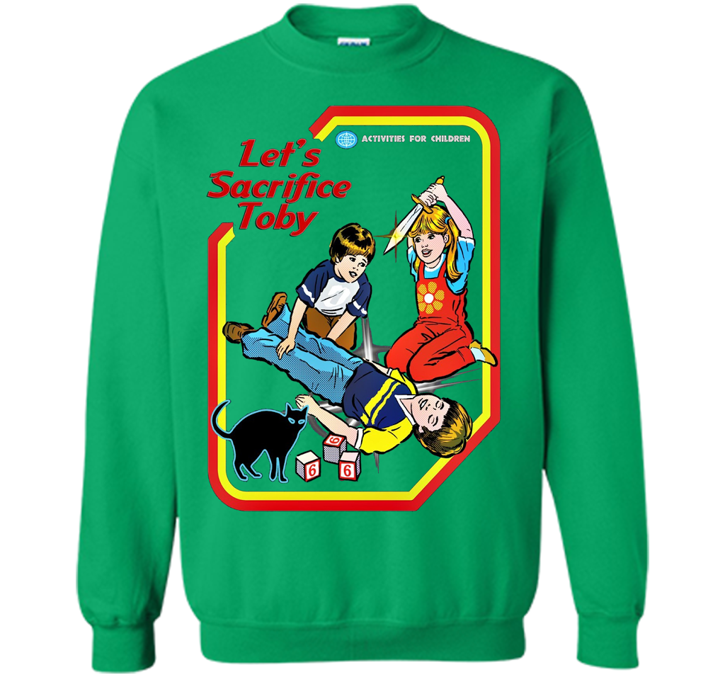 Let's Sacrifice Toby T-shirt Irish Green