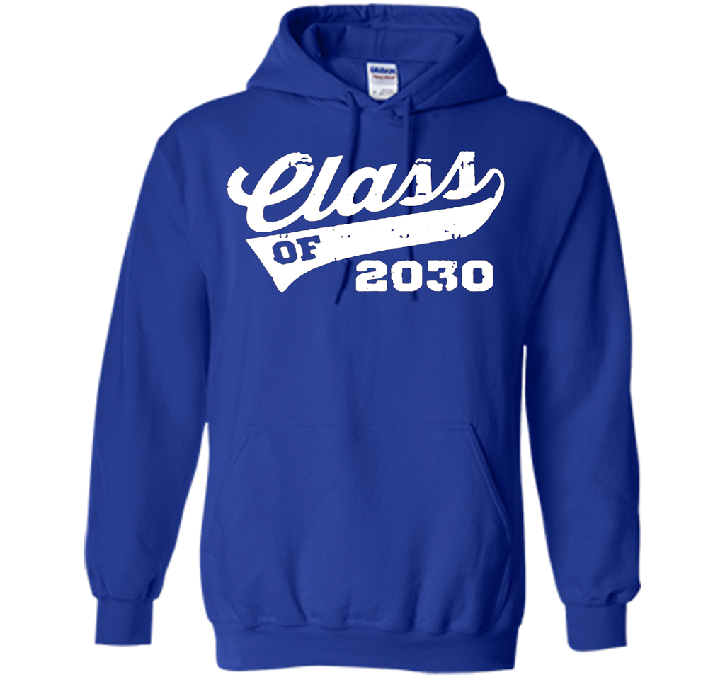 Kindergarten T-shirt Class Of 2030 Kindergarten Style T-shirt Royal