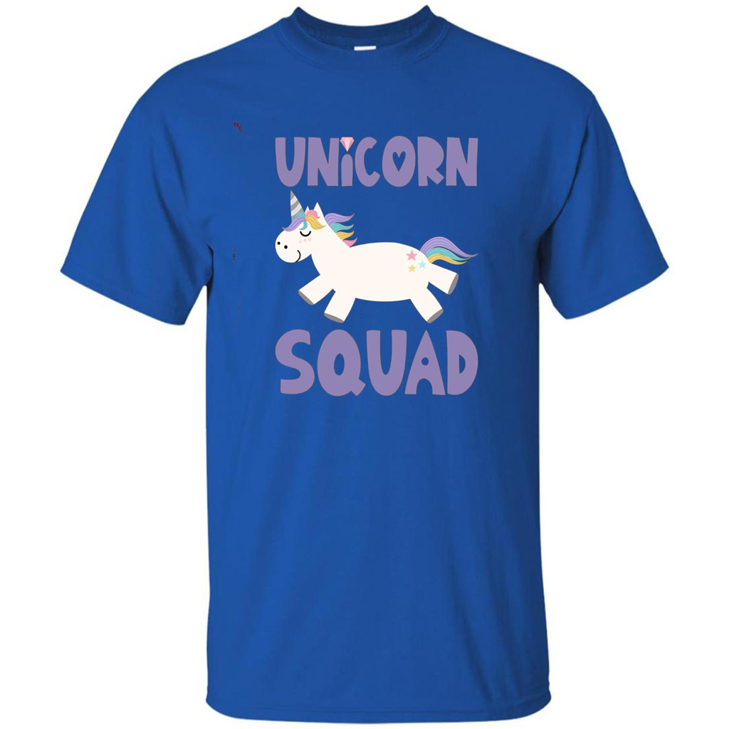 Unicorn Squad T-shirts Rainbow Fantasy Gift Princess Costume T-shirt Royal