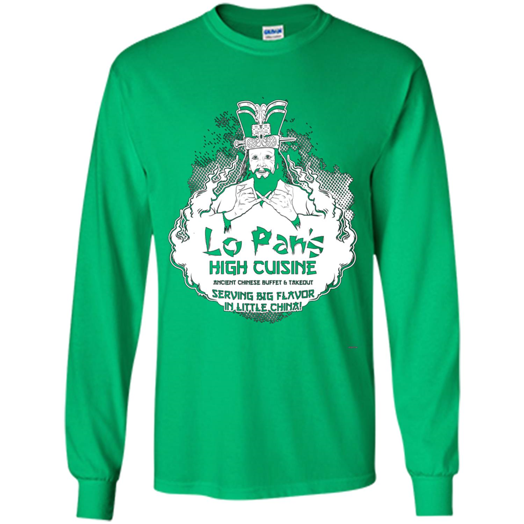 Lo Pan's High Cuisine T-shirt Irish Green