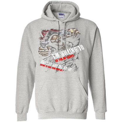 I'm Willing To Die For My Rights T-shirt Ash