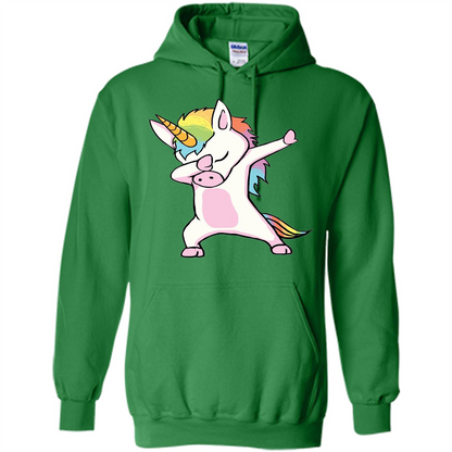 Dab Dance T-shirtUnicorn Cute Dabbing Irish Green