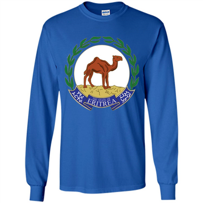 Eritrea Emblem T-shirt National Heritage Pride Royal