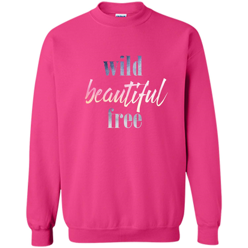 Wild Beautiful Free T-shirt Heliconia