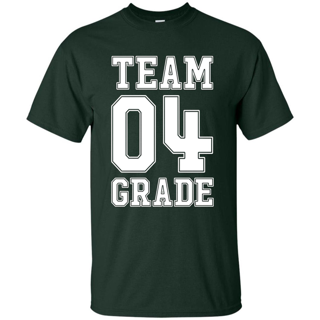 Team Fourth Grade T-shirt Team 4th Grade Back To School T-Shirt Forest Green