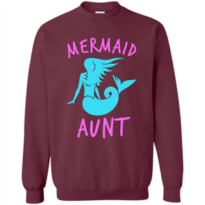 Mermaid Aunt T-Shirt Mermaid T-shirt