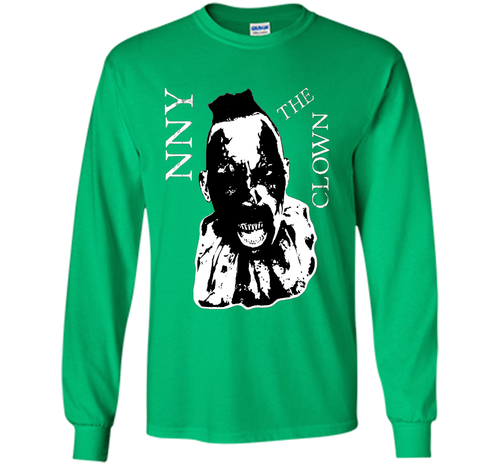 NNY The Clown Scary Halloween T-Shirt shirt Irish Green