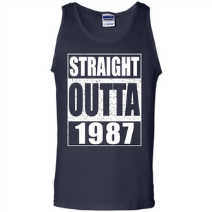 Straight Outta 1987 T-shirt Funny Birthday Gift T-shirt