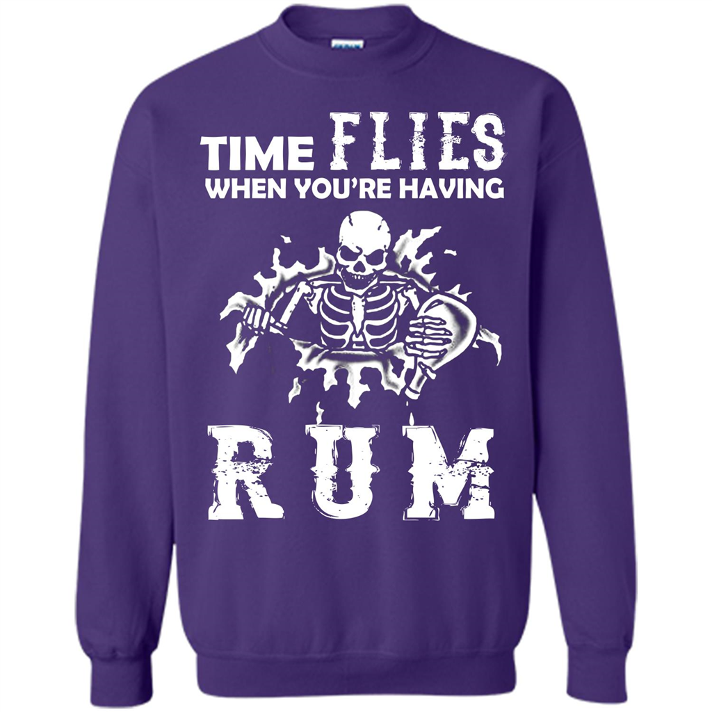 Rum T-shirt Time Flies When You're Having Rum