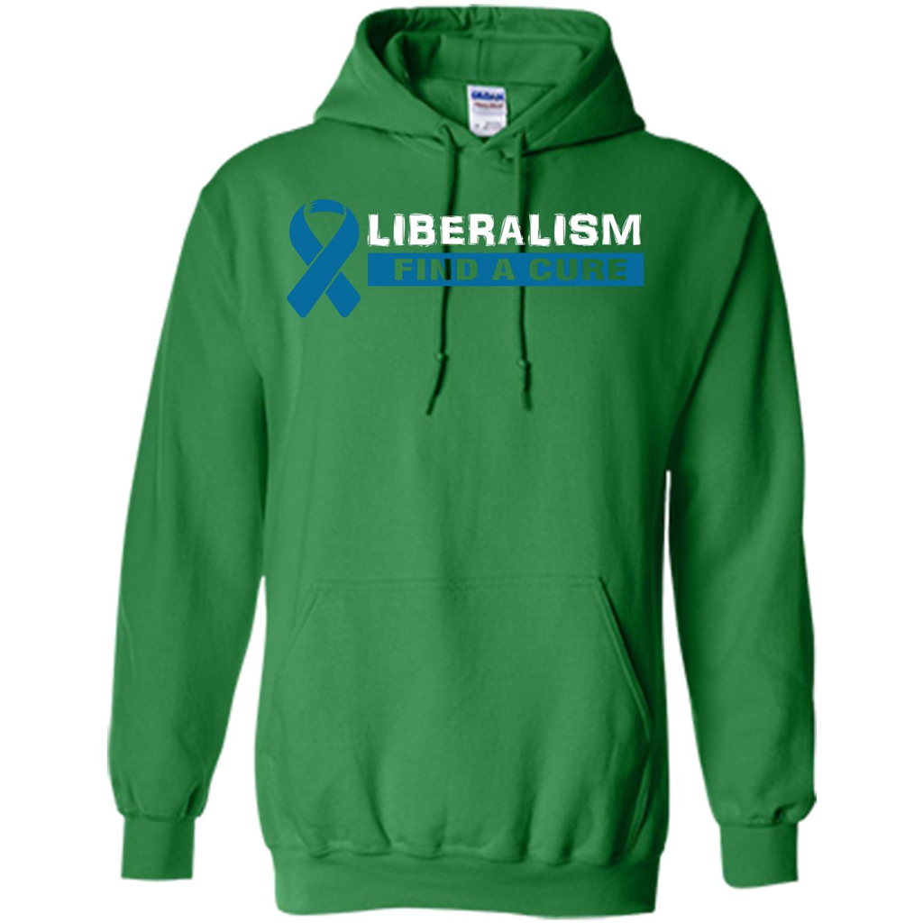 Cancer Awareness T-shirt Liberalism Find A Cure T-shirt Irish Green