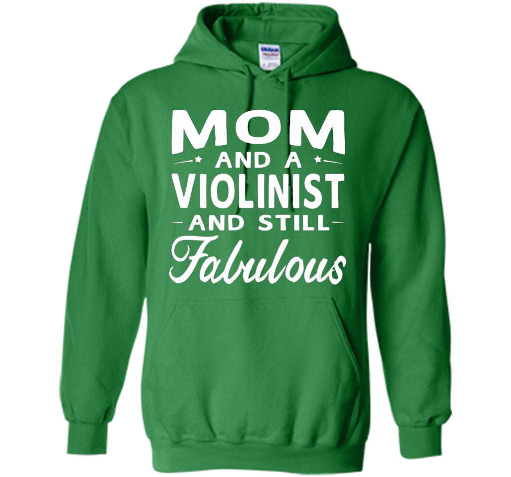 Mother's Day Gifts Women Fabulous Violinist Mom T-shirt cool shirt Irish Green