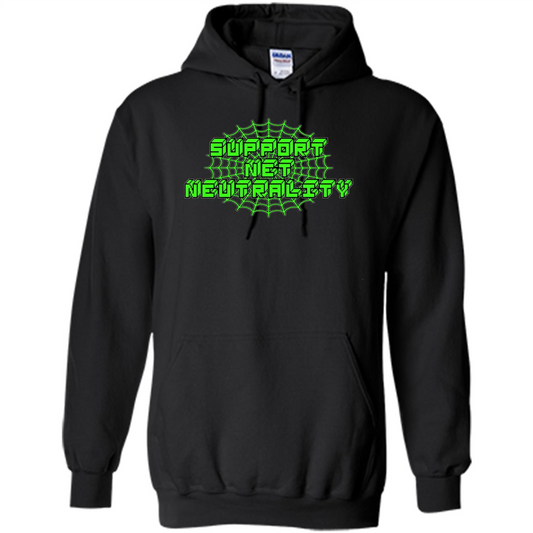 Support Net Neutrality T-shirt Black