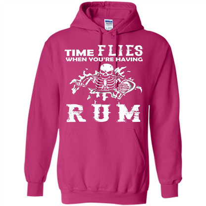 Rum T-shirt Time Flies When You're Having Rum