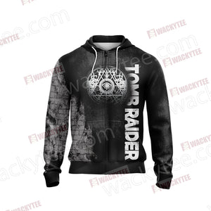 Lara Croft Tomb Raider Unisex Zip Up Hoodie Jacket