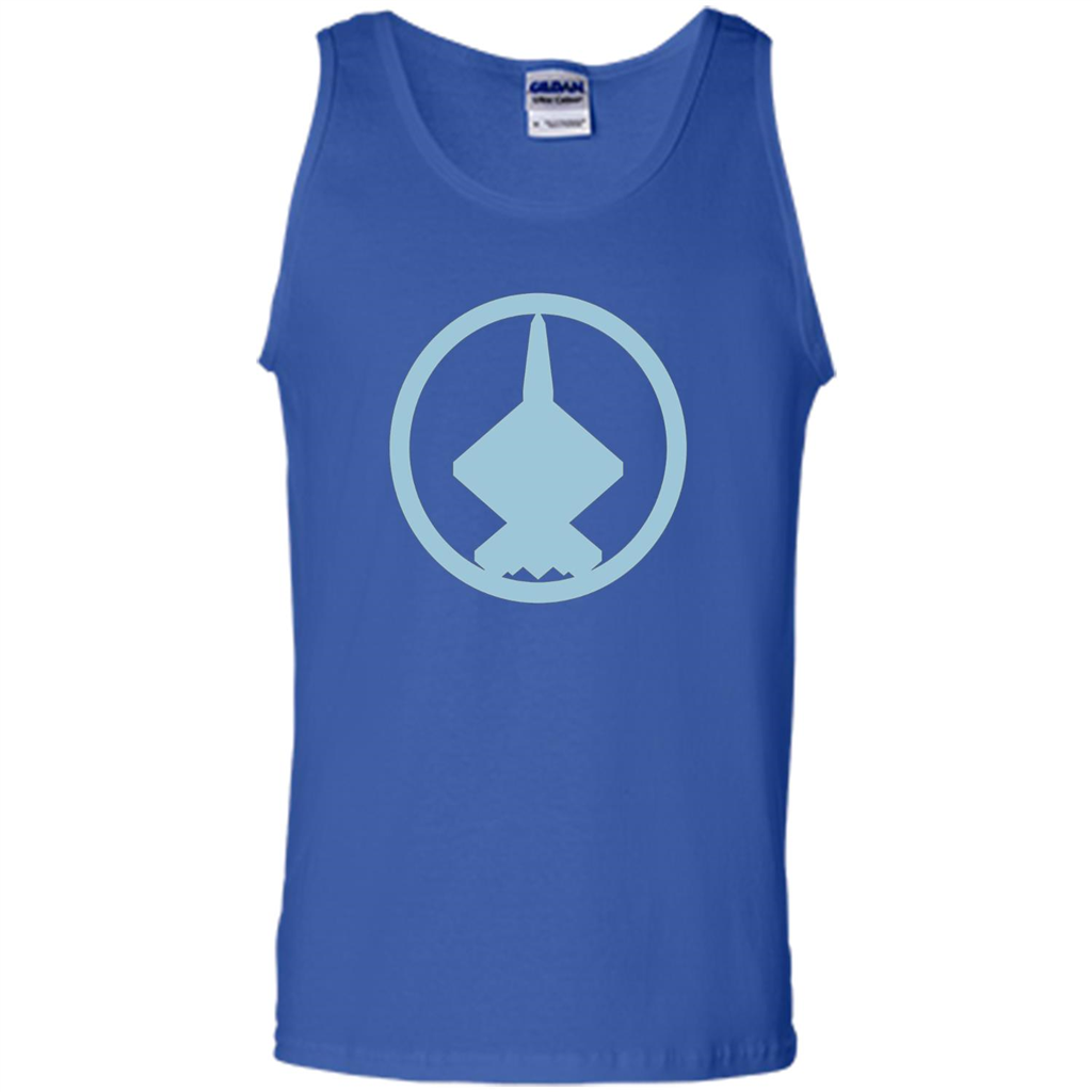 YF-23 Blue Air Force Military Fighter Jet T-Shirt Royal