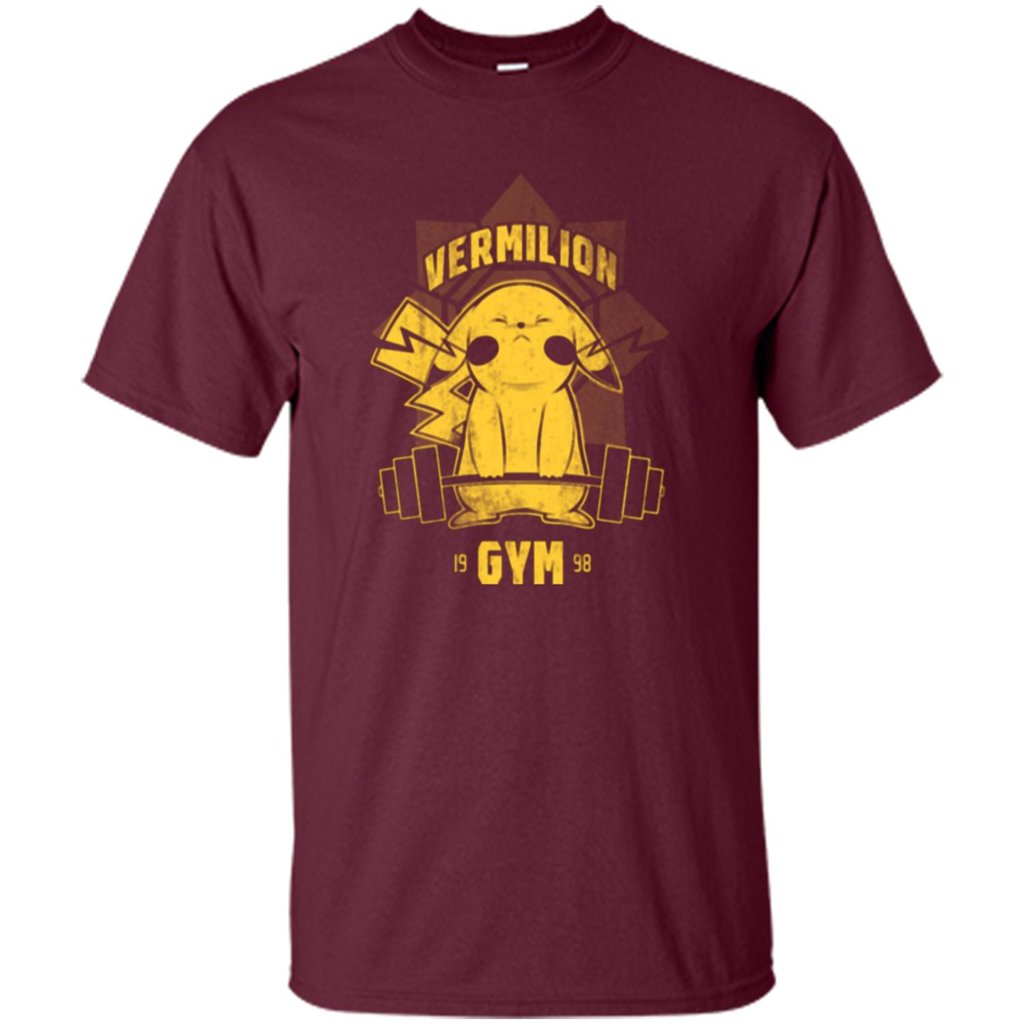 Vermilion Gym T-shirt Maroon