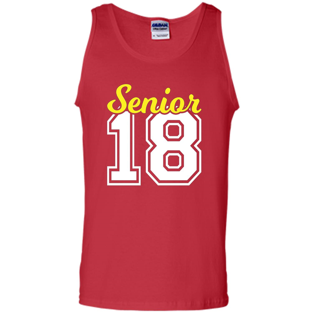 Senior Class of 2018 Jersey Style T-shirt Red
