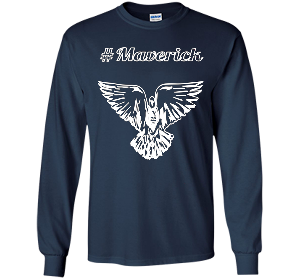 Vibrant T-Shirt Be A Maverick T-shirt Navy