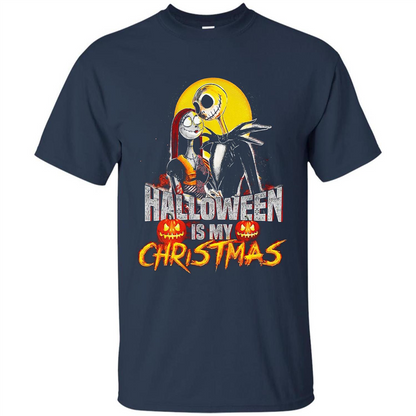 Halloween Is My Chirstmas T-shirt Navy
