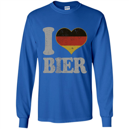 Oktoberfest T Shirt Germany Drinking Beer I Love Bier T-shirt Royal