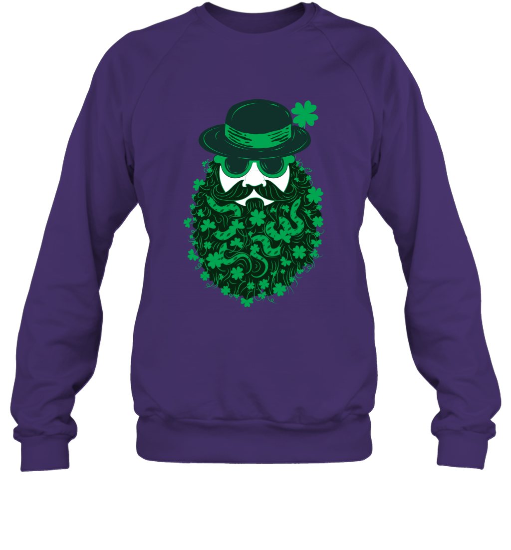 Irish Man Bread Shirt Sweatshirt Purple