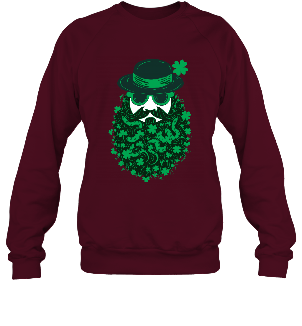 Irish Man Bread Shirt Sweatshirt Maroon