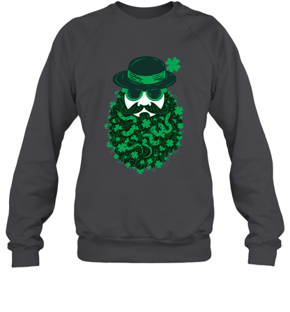 Irish Man Bread Shirt Sweatshirt Dark Heather