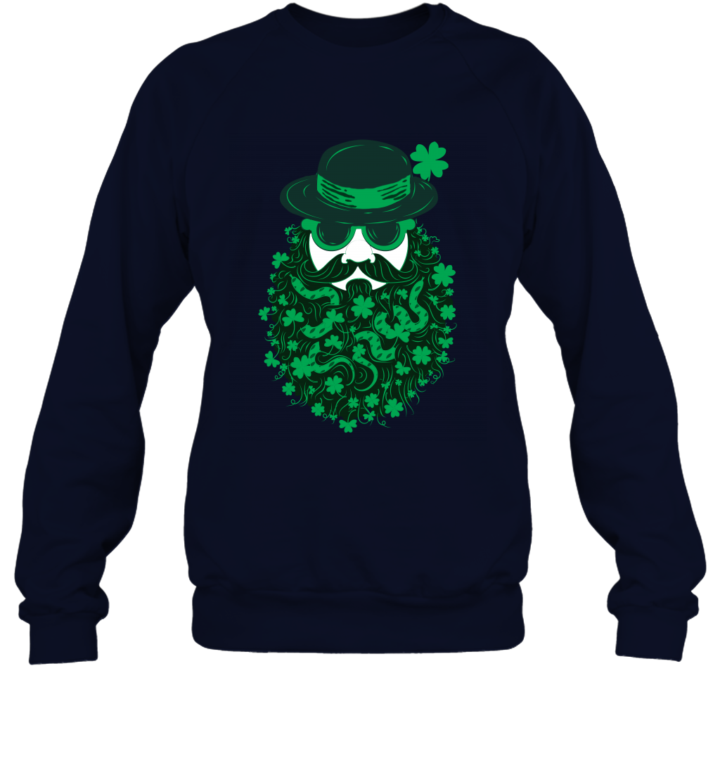 Irish Man Bread Shirt Sweatshirt Navy