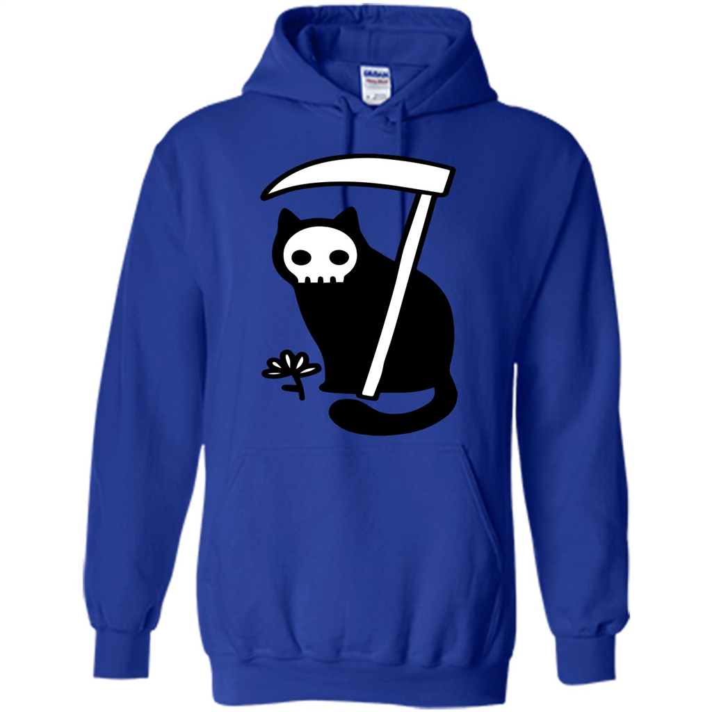 Cat Grimm Reaper T-shirt Royal