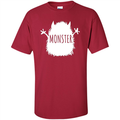 I've Created A Monster - Matching Halloween T-shirt Family T-shirt Cardinal