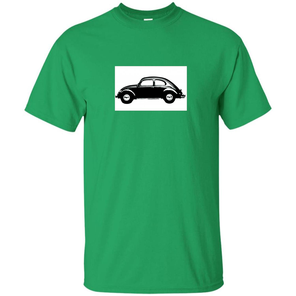 German Car T-shirt 1960's Beetle Irish Green