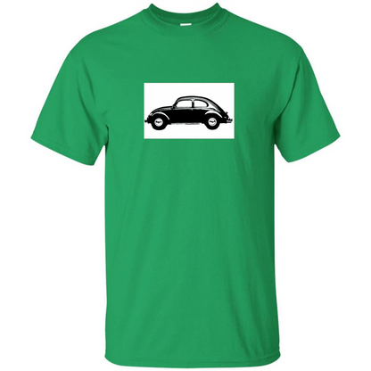 German Car T-shirt 1960's Beetle Irish Green