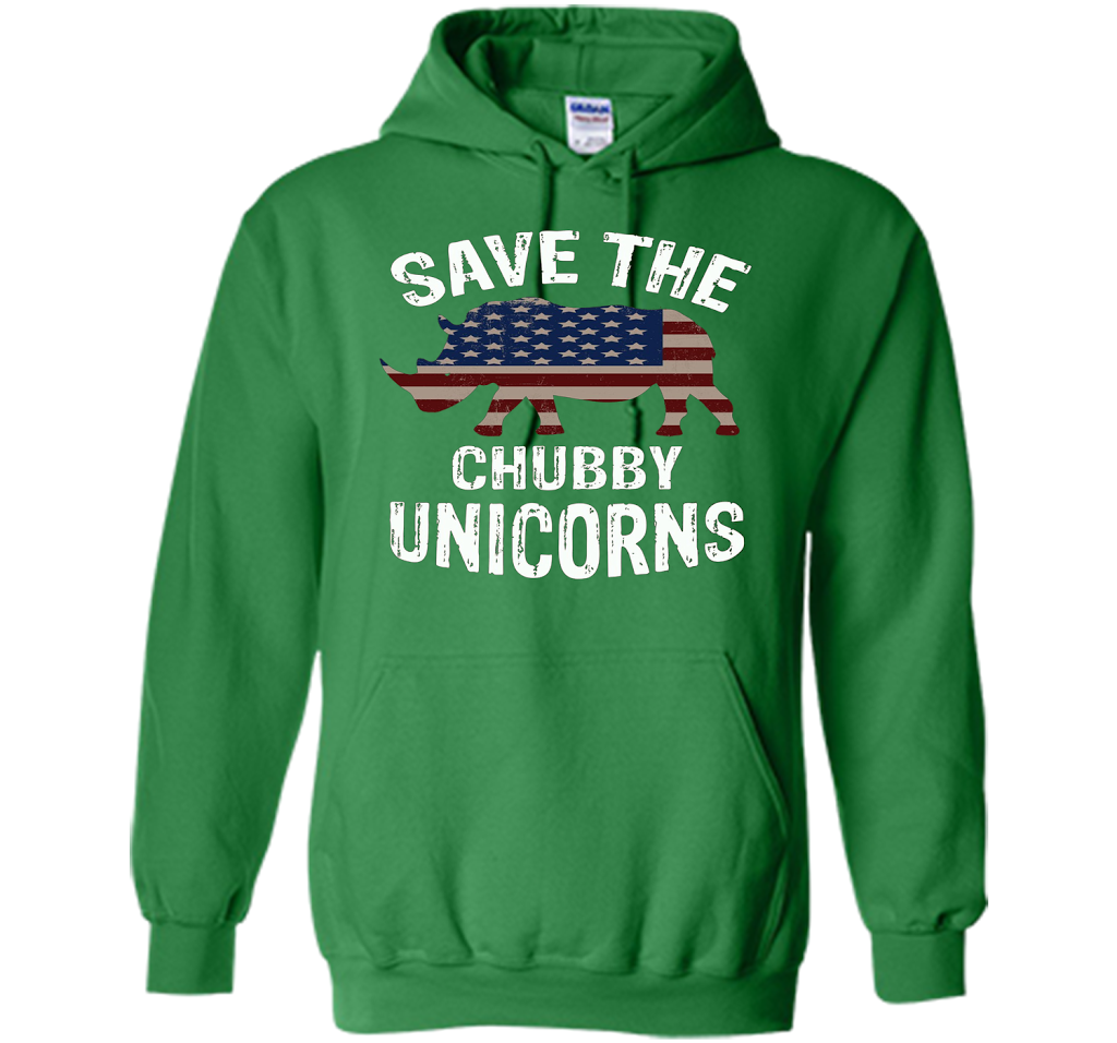 Save the Chubby Unicorns T-Shirt Funny t-shirt Irish Green