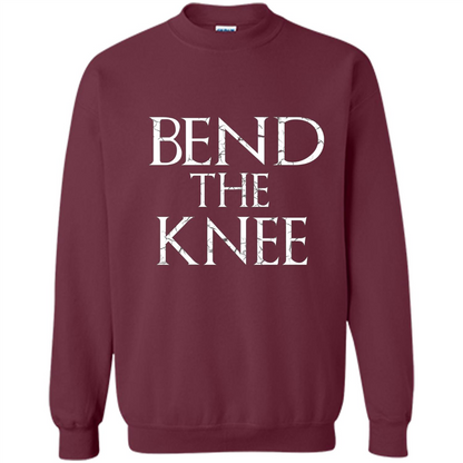 Bend The Knee T-Shirt Maroon