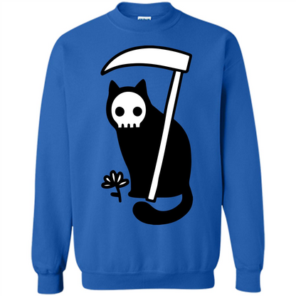 Cat Grimm Reaper T-shirt Royal