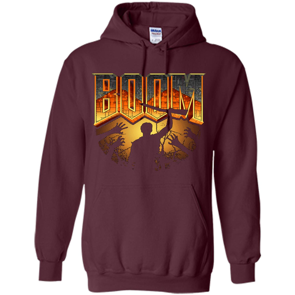 This Is My Boomstick T-Shirt Maroon