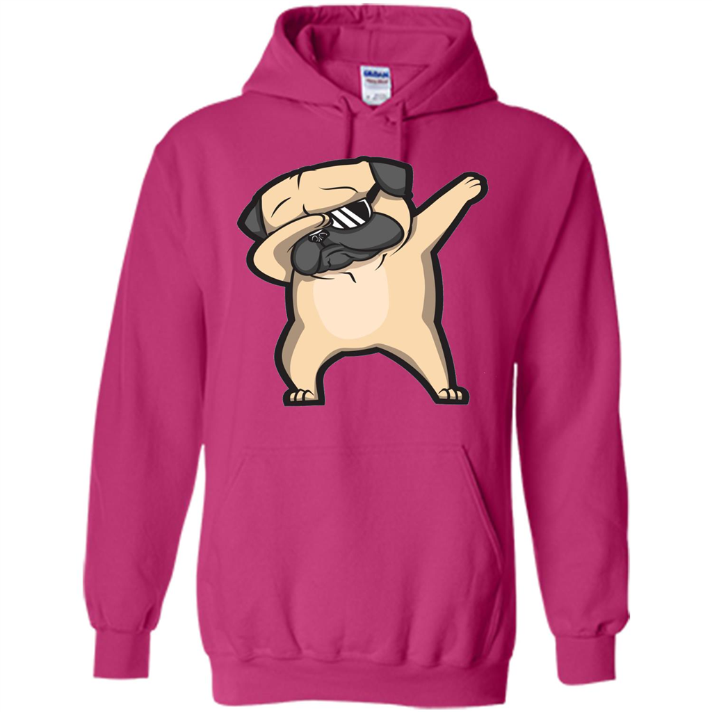 Dabbing Pug Shirt - Cute Funny Dog Dab T-shirt Heliconia