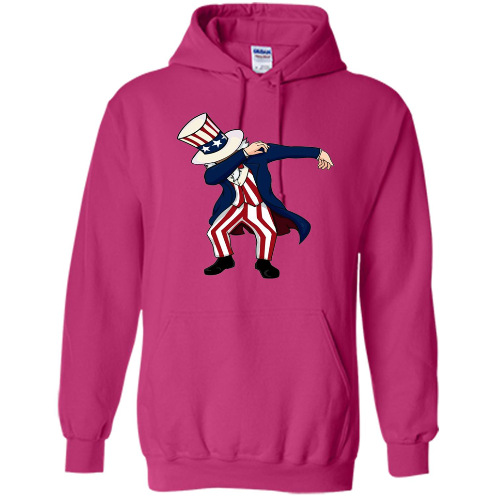 Independence Day 4th of July T-shirt Dabbing Heliconia