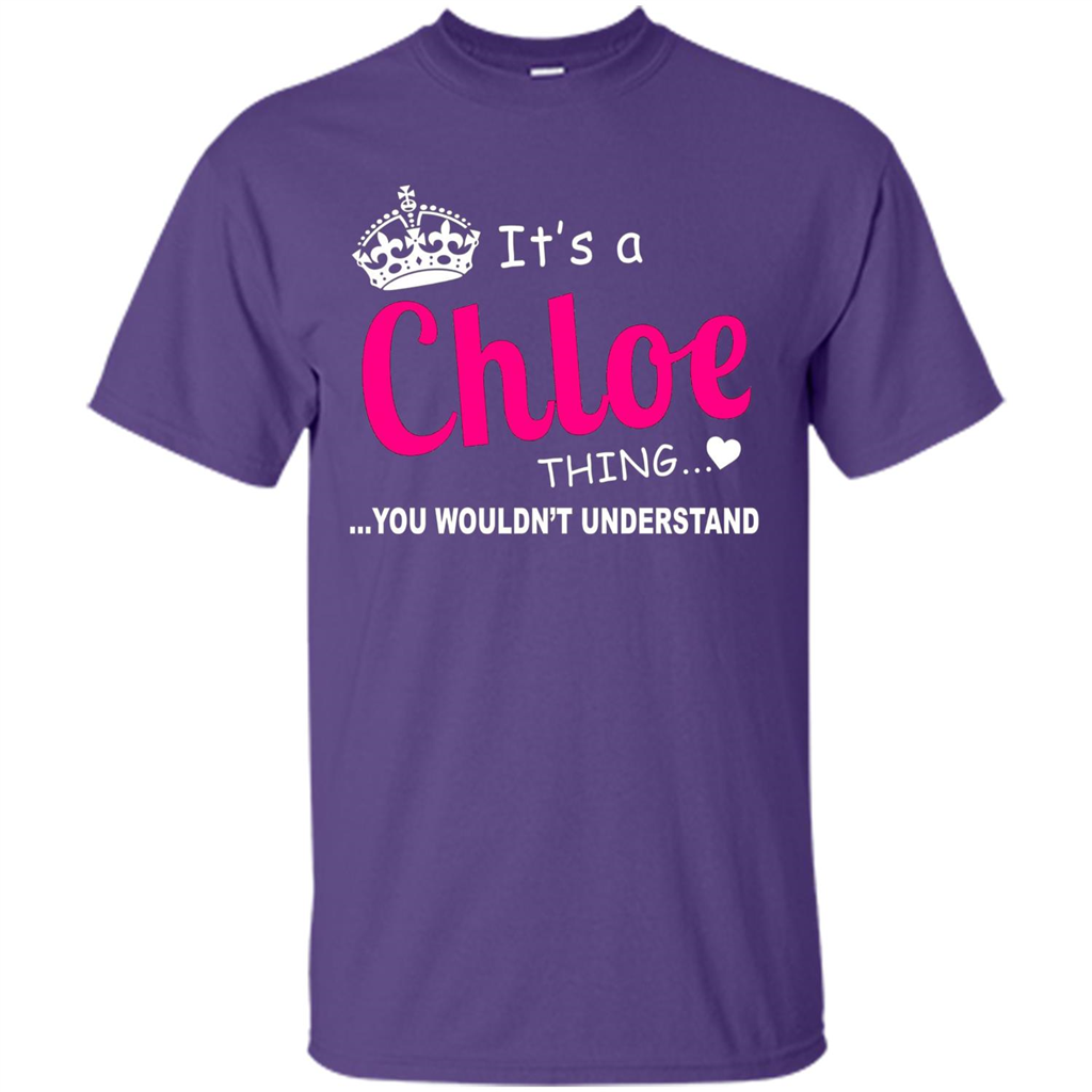 It's Chloe Thing T-shirt Purple