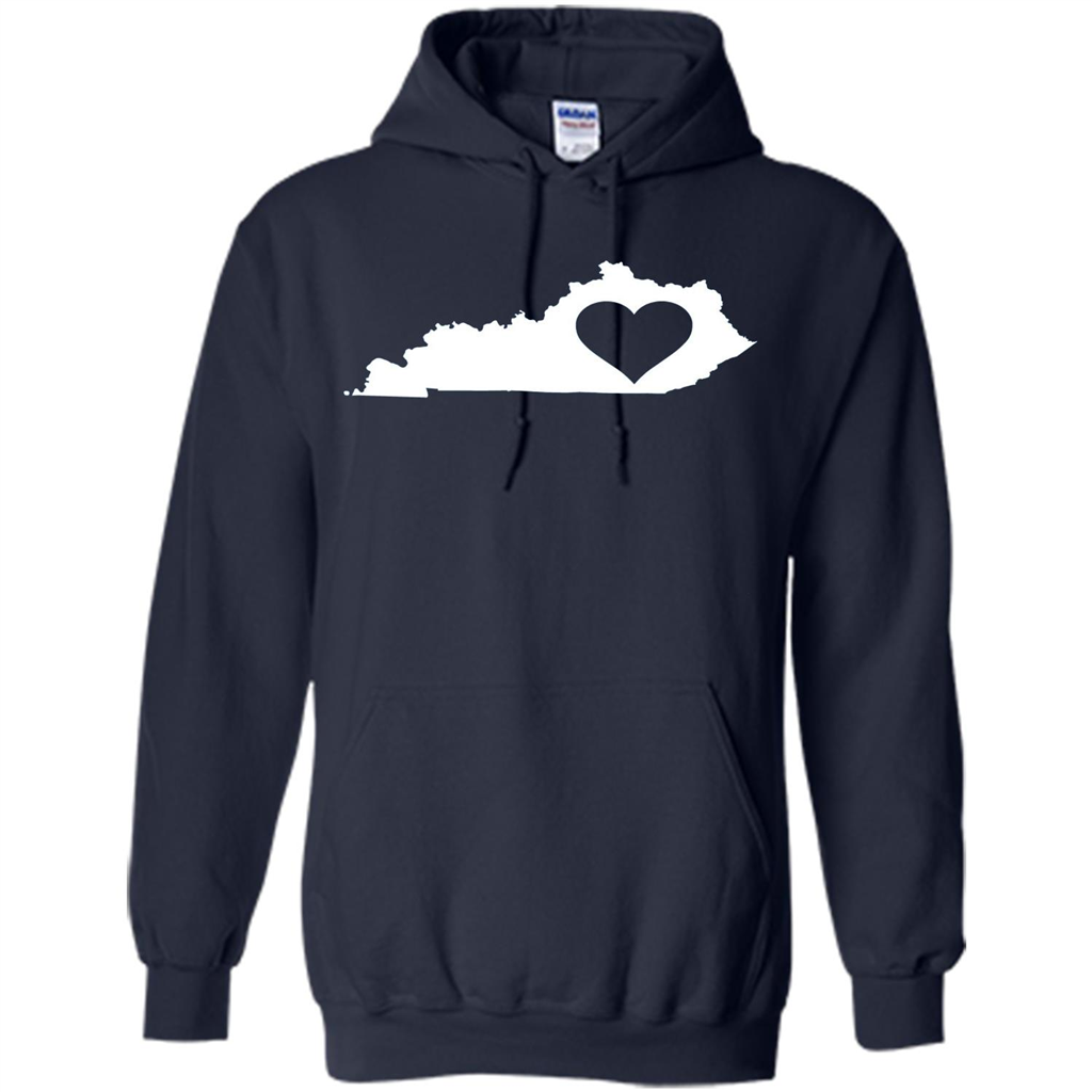 Kentucky Love T-Shirt Kentucky State T-shirt Navy