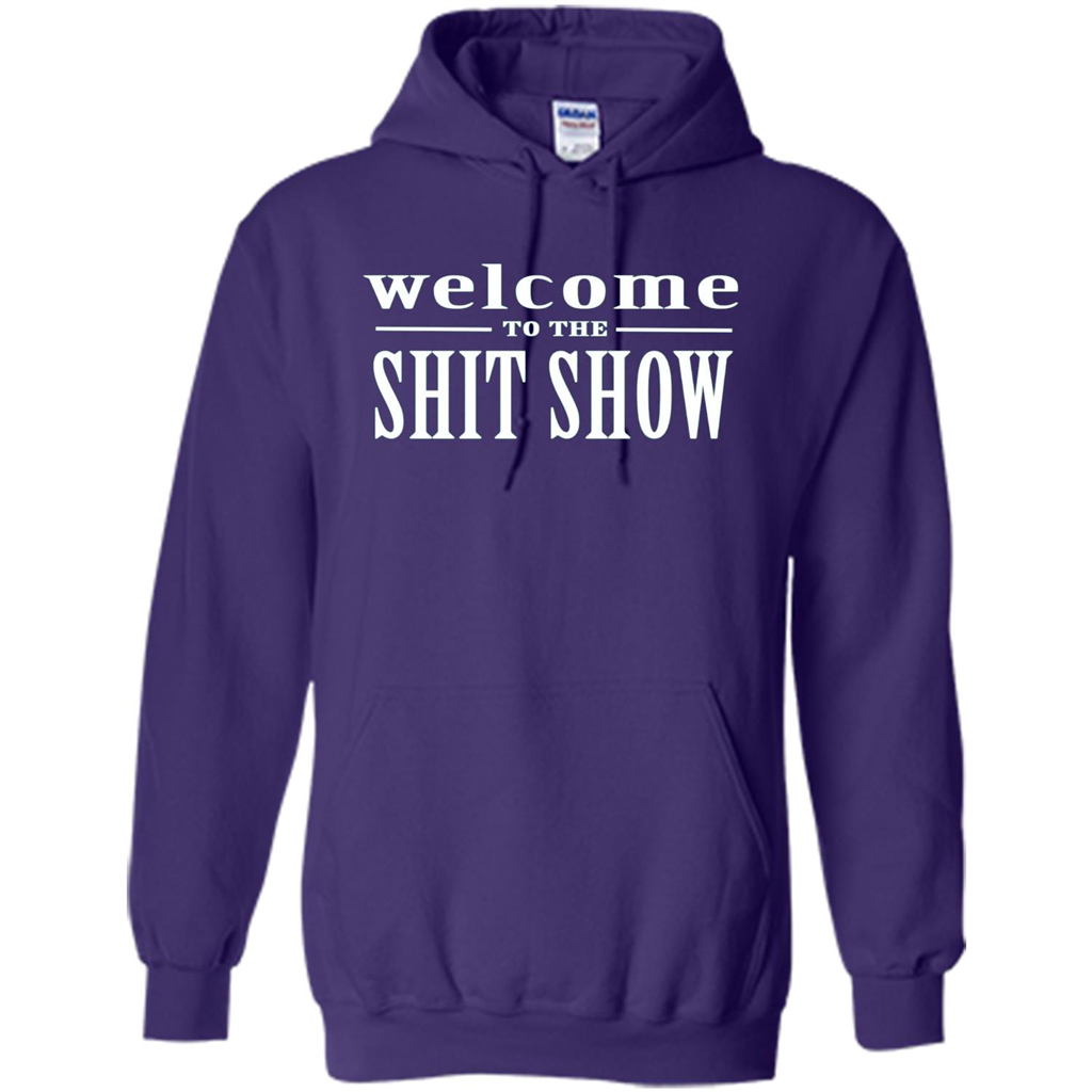 Welcome To The Shit Show T-shirt Purple
