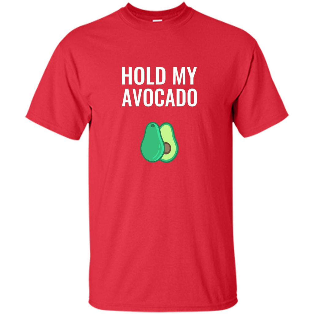 Hold My Avocado T-shirt Red